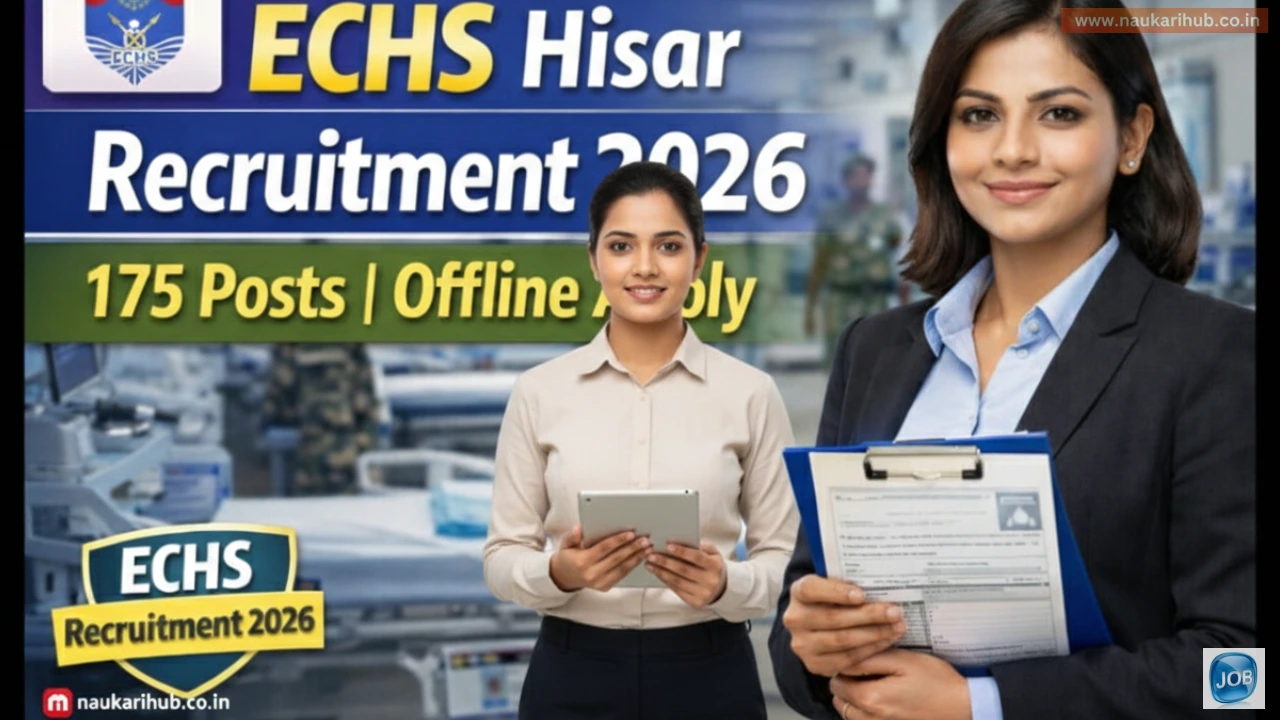 ECHS Recruitment 2026