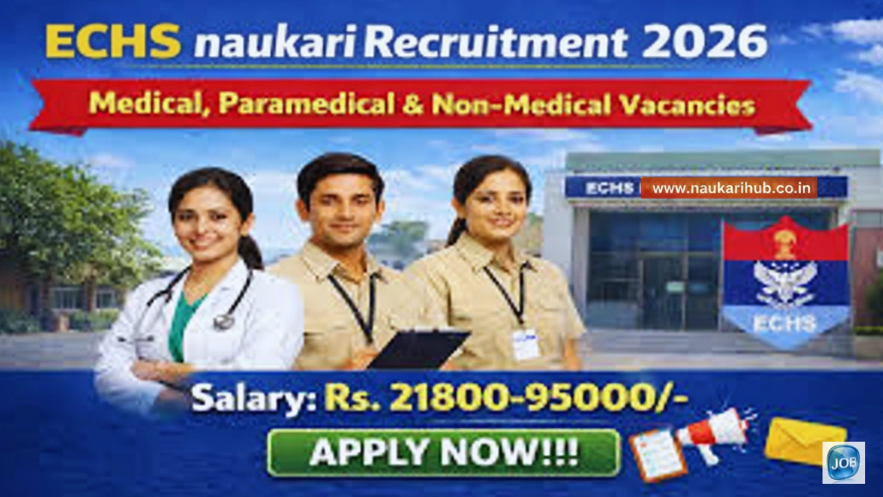 ECHS Recruitment 2026