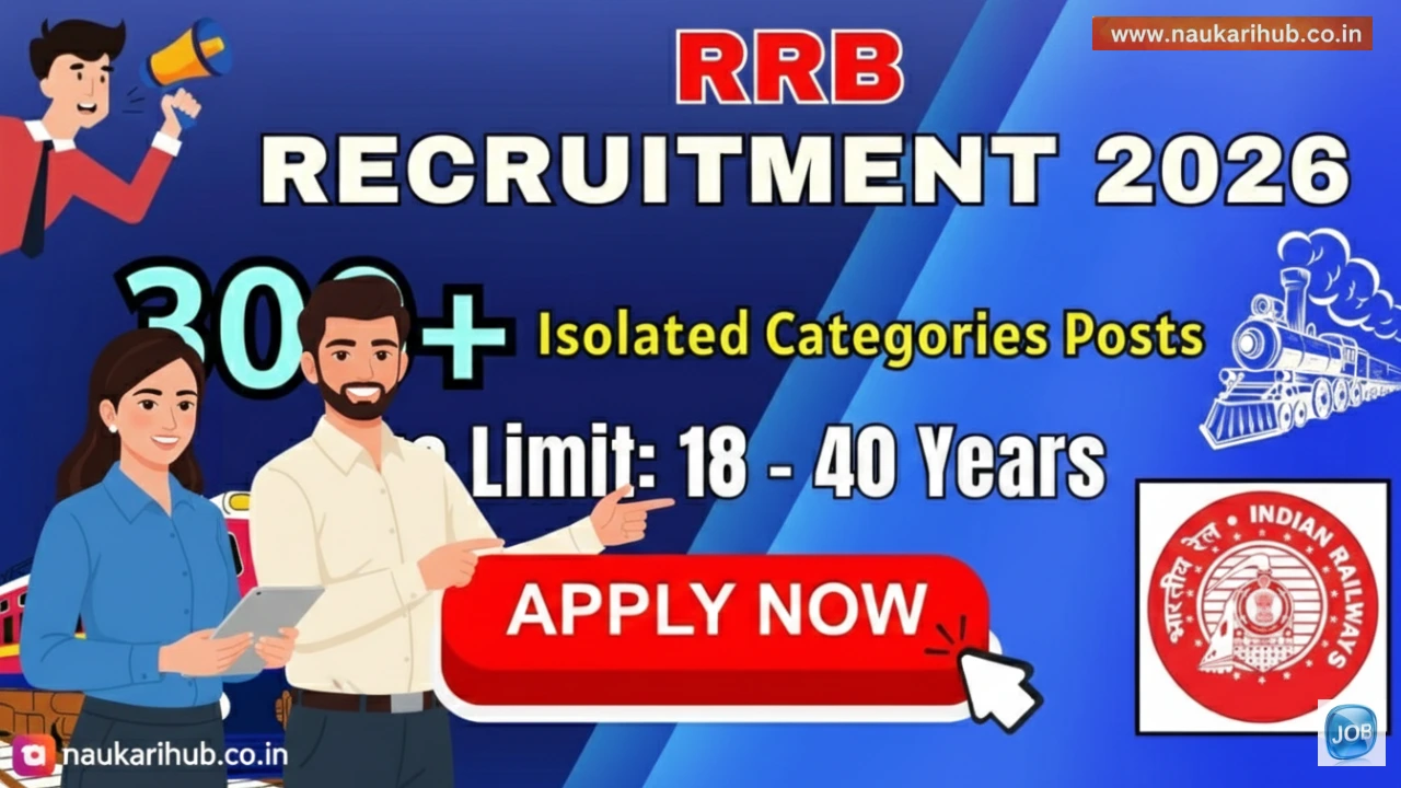 RRB Isolated Category Recruitment 2026