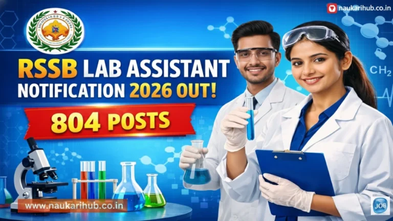 RSSB Lab Assistant Recruitment 2026 Out