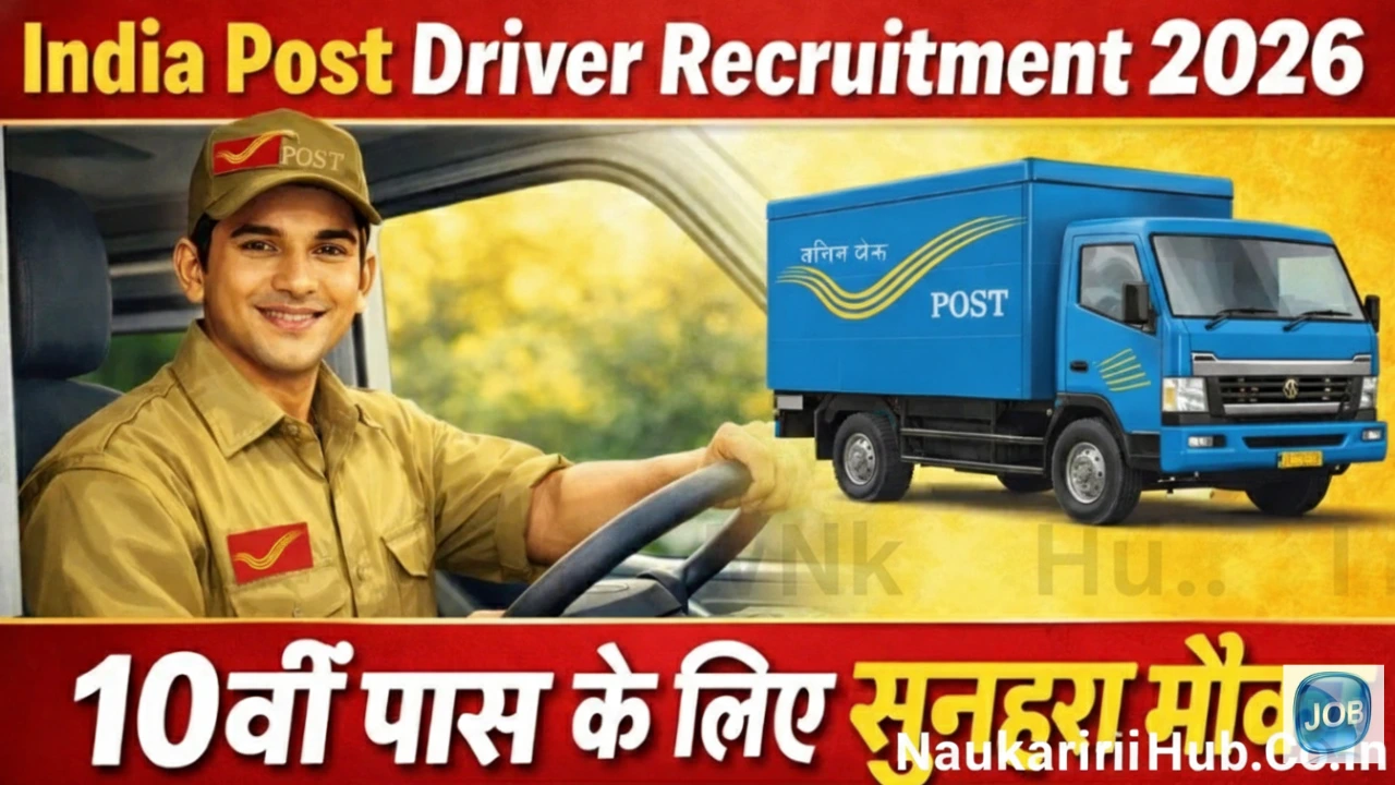 India Post Driver Recruitment 2026