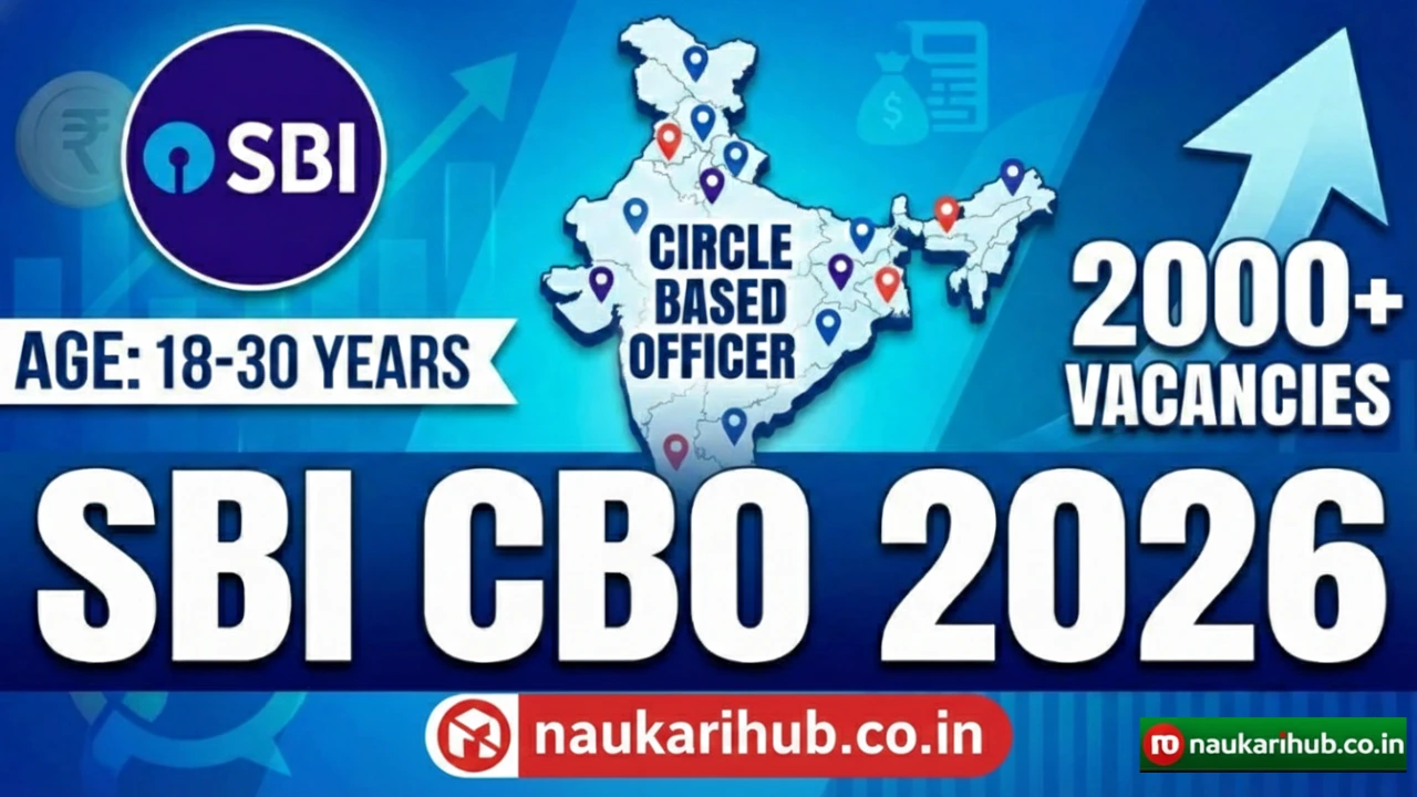 SBI Circle Based Officer Recruitment 2026