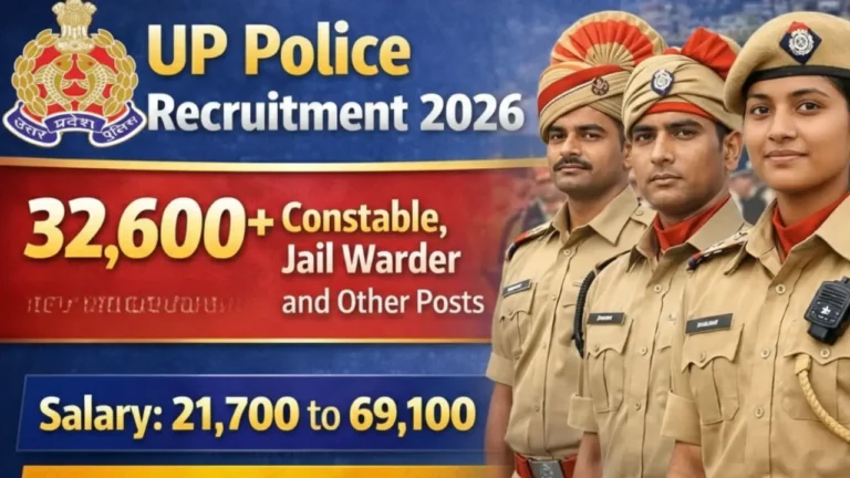 UP Police Constable Recruitment 2026 – Apply Online for 32,679 Vacancies