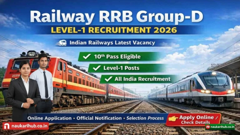 RRB Group D Recruitment 2026