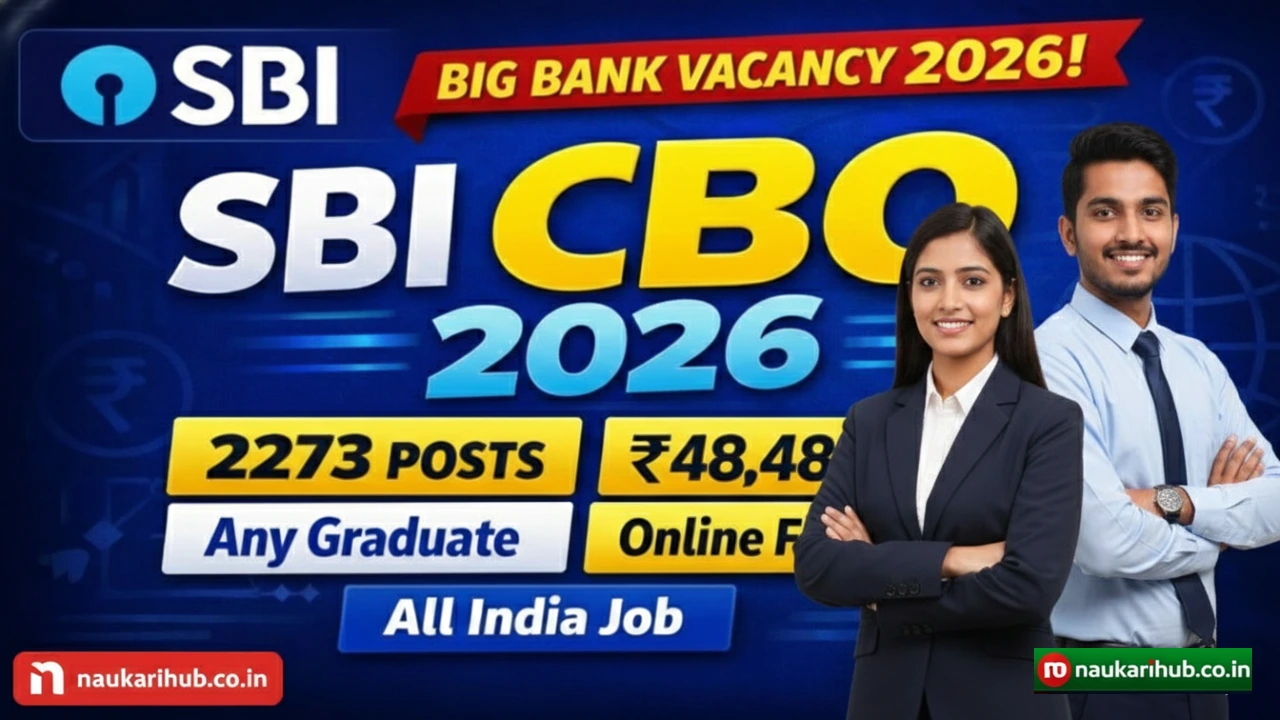 SBI Circle Based Officer Recruitment 2026